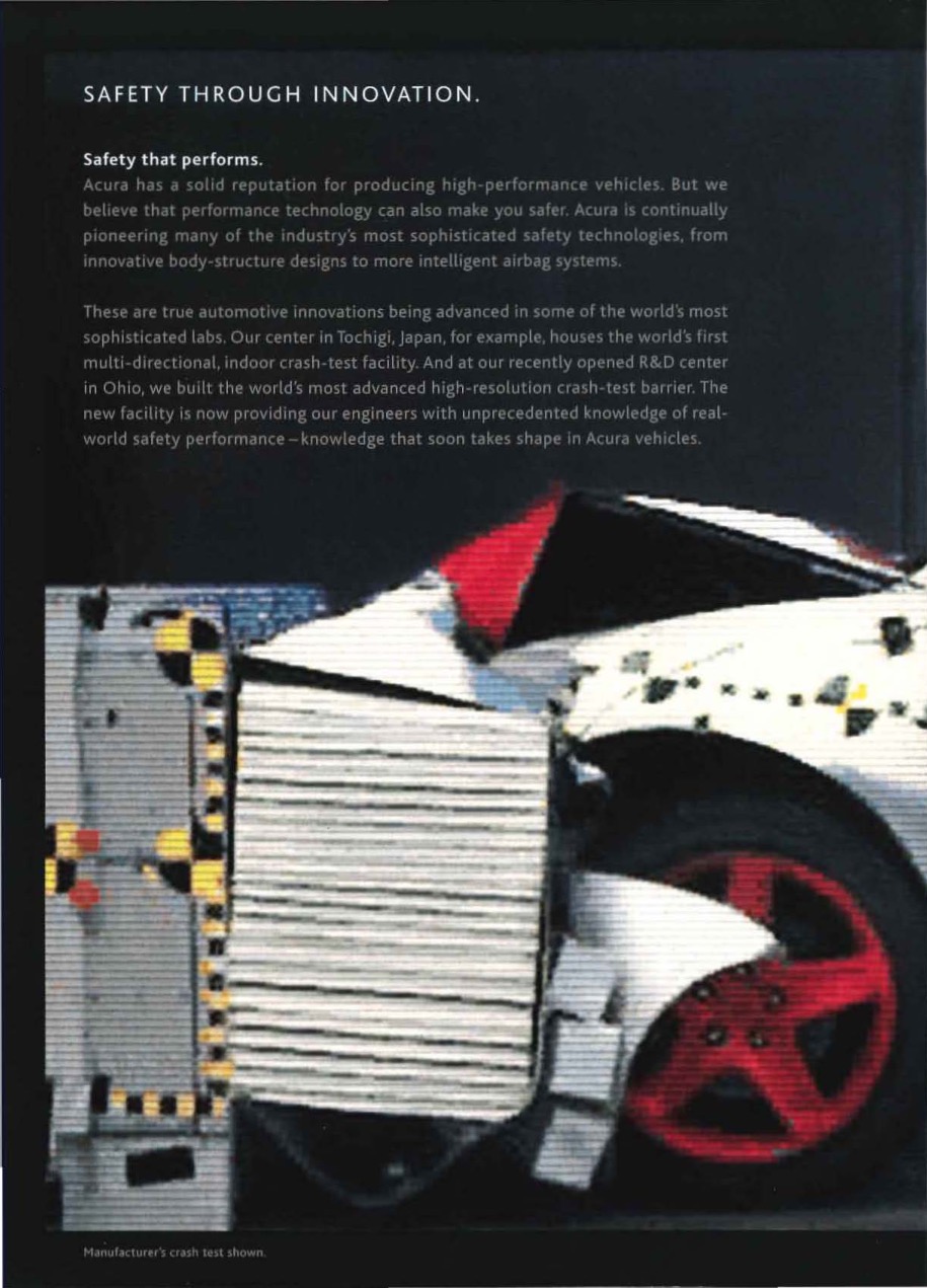2005 Acura Brochure Page 6